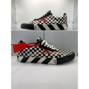 Off-White Vulc Low "Checkered" – Size 8.5